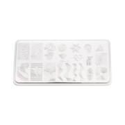 Пластина для стемпинга E.co Nails QS+01