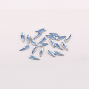 №04 Стразы E.Co Nails голубые капля (20 шт.)