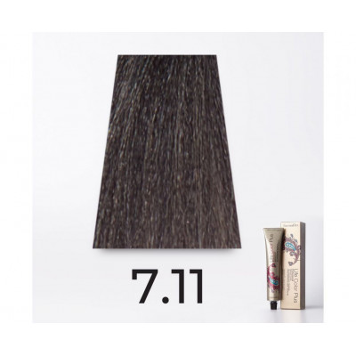 Краска для волос FarmaVita Life Color Plus 7.11 интенсивный пепельный блондин, 100мл Краска для волос FarmaVita Life Color Plus 7.11 интенсивный пепельный блондин, 100мл