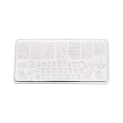 Пластина для стемпинга E.co Nails QS+02