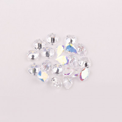 №07 Стразы E.Co Nails объёмные с прозрачным дном (20 шт.) №07 Стразы E.Co Nails объёмные с прозрачным дном (20 шт.)