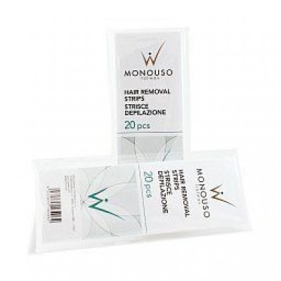 Полоски для депиляции 100 штук в упаковке белые 7Х20 Italwax Полоски для депиляции 100 штук в упаковке белые 7Х20 Italwax