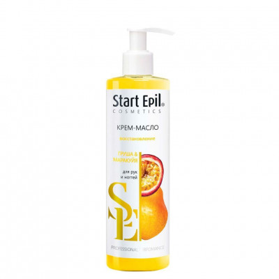 Крем-масло для рук Start Epil Груша и Маракуйя, 250 мл./16 Крем-масло для рук Start Epil Груша и Маракуйя, 250 мл./16
