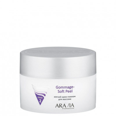 Крем-гоммаж ARAVIA Professional для массажа мягкий Gommage - Soft Peel, 150 мл Крем-гоммаж ARAVIA Professional для массажа мягкий Gommage - Soft Peel, 150 мл