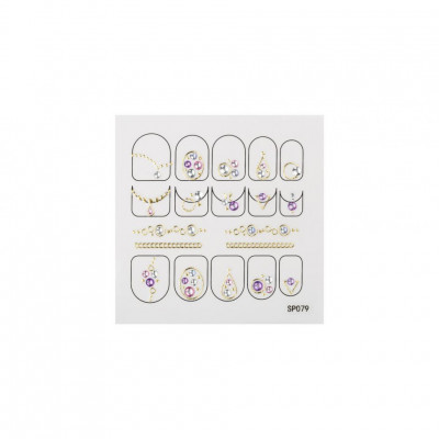Наклейки для ногтей E.co Nails SP079 Наклейки для ногтей E.co Nails SP079