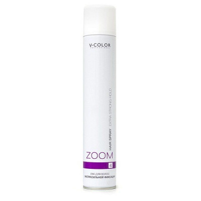 Лак для волос V-Color ZOOM EXTRA STRONG HOLD (4) 400мл Лак для волос V-Color ZOOM EXTRA STRONG HOLD (4) 400мл