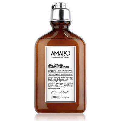 Шампунь для волос для ежедневного применения растительный AMARO All in one daily shampoo 250мл Шампунь для волос для ежедневного применения растительный AMARO All in one daily shampoo 250мл