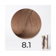 Краска для волос FarmaVita Life Color Plus 8.1 светлый пепельный блондин, 100мл