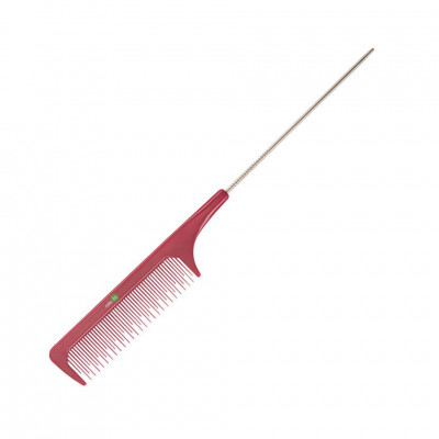 Расческа пластиковая с металлическим хвостиком для начеса 230 мм арт ABS04239/MARS-002 Расческа пластиковая с металлическим хвостиком для начеса 230 мм арт ABS04239/MARS-002