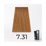 Краска для волос FarmaVita Suprema 7.31 блондин золотисто-пепельный, 60мл