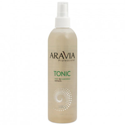 Тоник ARAVIA Professional для очищения и увлажнения кожи с мятой и ромашкой 300мл Тоник ARAVIA Professional для очищения и увлажнения кожи с мятой и ромашкой 300мл