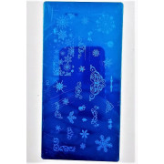 Пластина для стемпинга E.co Nails №04