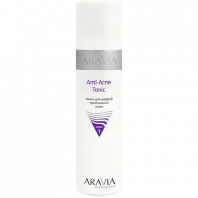 Тоник ARAVIA Professional для жирной проблемной кожи Anti-Acne Tonic, 250 мл Тоник ARAVIA Professional для жирной проблемной кожи Anti-Acne Tonic, 250 мл