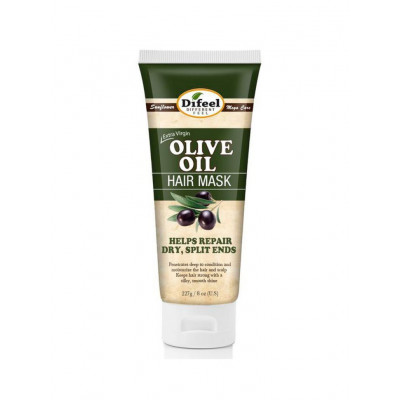 Маска для волос премиальная с маслом оливы Difeel Olive Oil Premium Hair Mask 236мл Маска для волос премиальная с маслом оливы Difeel Olive Oil Premium Hair Mask 236мл