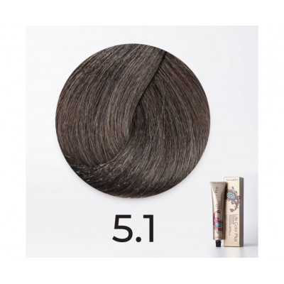 Краска для волос FarmaVita Life Color Plus 5.1 пепельный светло коричневый, 100мл Краска для волос FarmaVita Life Color Plus 5.1 пепельный светло коричневый, 100мл