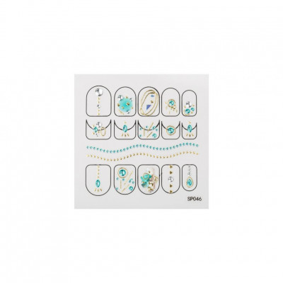 Наклейки для ногтей E.co Nails SP046 Наклейки для ногтей E.co Nails SP046