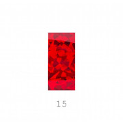 Фольга E.Co Nails для дизайна ногтей в пакете №15