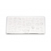 Пластина для стемпинга E.co Nails QS+08