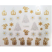 Наклейки для ногтей Новогоднее чудо YJ060