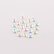 Дизайн E.co Nails для ногтей крупный, жемчужина овальная (20шт) №13