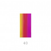 Фольга E.Co Nails для дизайна ногтей в пакете №40