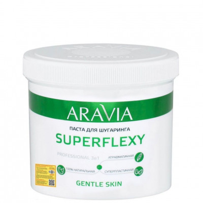 Сахарная паста ARAVIA Professional для шугаринга SUPERFLEXY Gentle Skin, 750 г Сахарная паста ARAVIA Professional для шугаринга SUPERFLEXY Gentle Skin, 750 г