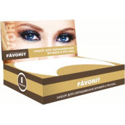 Набор для окрашивания бровей и ресниц черная №1