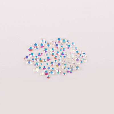 №18 Стразы E.Co Nails голографические с прозрачным дном (100 шт.) №18 Стразы E.Co Nails голографические с прозрачным дном (100 шт.)