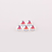 №08 Стразы E.Co Nails объёмные с прозрачным дном (5 шт.)