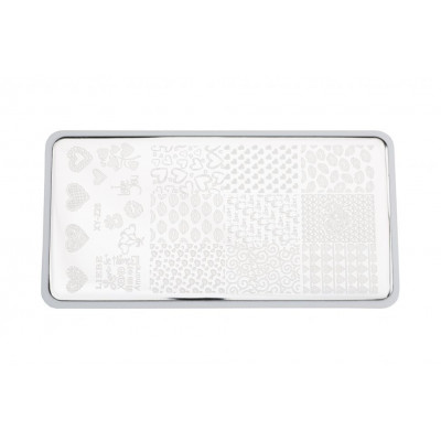 Пластина для стемпинга E.co Nails XY-Z28 Пластина для стемпинга E.co Nails XY-Z28