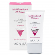 CC-крем защитный SPF-20 Multifunctional ARAVIA Professional CC Cream, Vanilla 01, 50 мл