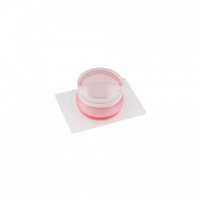 Штамп E.co Nails для стемпинга со скрапером широкий плоский Штамп E.co Nails для стемпинга со скрапером широкий плоский