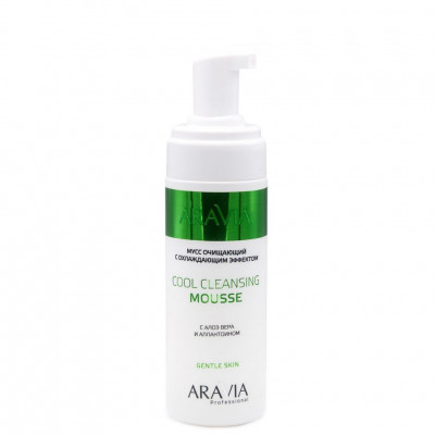 Мусс ARAVIA Professional очищающий с охлаждающим эффектом с алоэ вера и аллантоином Cool Cleansing Мусс ARAVIA Professional очищающий с охлаждающим эффектом с алоэ вера и аллантоином Cool Cleansing
