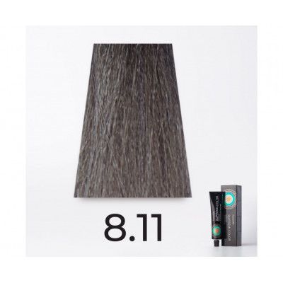 Краска для волос FarmaVita Suprema 8.11 светлый интенсивный пепельный блондин, 60мл Краска для волос FarmaVita Suprema 8.11 светлый интенсивный пепельный блондин, 60мл