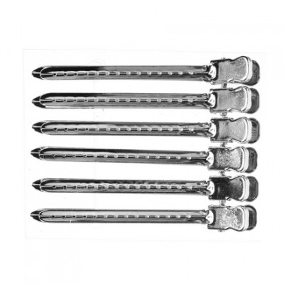 Зажимы металлические, 91 мм, 12 шт./уп. OLLIN Professional 392798 Зажимы металлические, 91 мм, 12 шт./уп. OLLIN Professional 392798