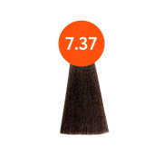 OLLIN "N-JOY" 7/37 – русый золотисто-коричневый, перманентная крем-краска для волос 100мл