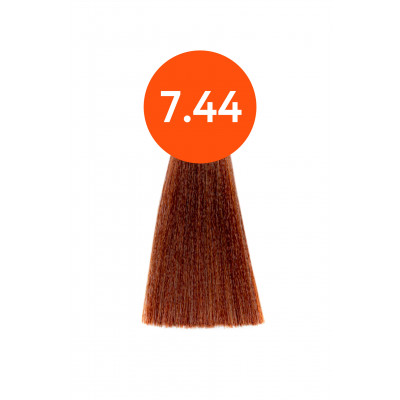 OLLIN "N-JOY" 7/44 – русый интенсивно-медный, перманентная крем-краска для волос 100мл OLLIN "N-JOY" 7/44 – русый интенсивно-медный, перманентная крем-краска для волос 100мл