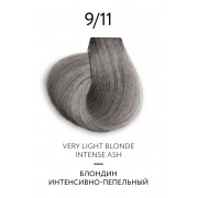 Ollin Color Platinum Collection 9/11 блондин интенсивно-пепельный Перманентная крем-краска для волос