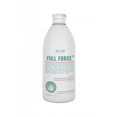 OLLIN FULL FORCE Увлажняющий шампунь против перхоти с экстрактом алоэ 300мл OLLIN FULL FORCE Увлажняющий шампунь против перхоти с экстрактом алоэ 300мл