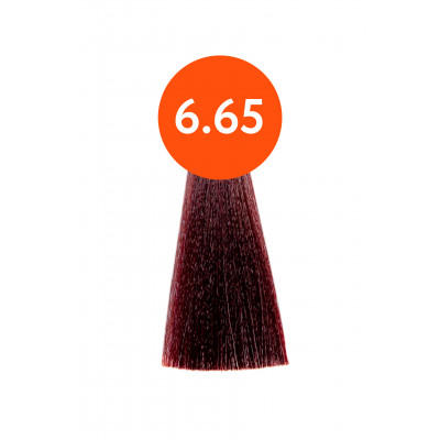 OLLIN "N-JOY" 6/65 – темно-русый красно-махагоновый, перманентная крем-краска для волос 100мл OLLIN "N-JOY" 6/65 – темно-русый красно-махагоновый, перманентная крем-краска для волос 100мл