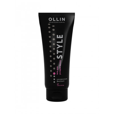 OLLIN STYLE Гель для укладки волос ультрасильной фиксации 200мл/ Gel Ultra Strong OLLIN STYLE Гель для укладки волос ультрасильной фиксации 200мл/ Gel Ultra Strong