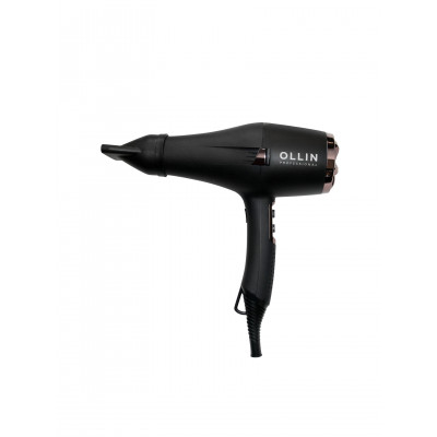 Профессиональный фен OLLIN Professional модель OL-7107 (чёрный, 2200-2400Вт) Профессиональный фен OLLIN Professional модель OL-7107 (чёрный, 2200-2400Вт)