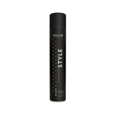 OLLIN STYLE Лак для волос сильной фиксации 500мл OLLIN STYLE Лак для волос сильной фиксации 500мл