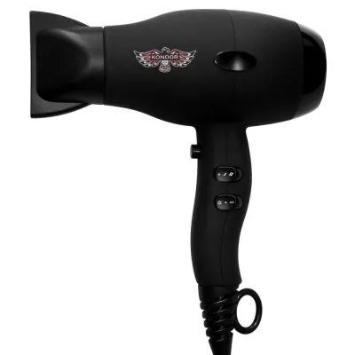 Профессиональный фен KONDOR модель KN-7100 (чёрный софт тач, 1800-2100Вт, 2 скорости, 3 темп.режима, Профессиональный фен KONDOR модель KN-7100 (чёрный софт тач, 1800-2100Вт, 2 скорости, 3 темп.режима,
