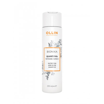 OLLIN BioNika Шампунь «Питание и блеск» 250мл OLLIN BioNika Шампунь «Питание и блеск» 250мл