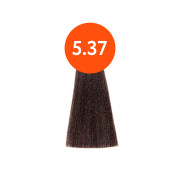 OLLIN "N-JOY" 5/37 – светлый шатен золотисто-коричневый, перманентная крем-краска для волос 100мл