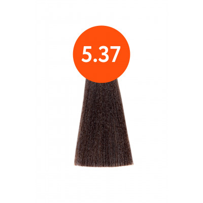 OLLIN "N-JOY" 5/37 – светлый шатен золотисто-коричневый, перманентная крем-краска для волос 100мл OLLIN "N-JOY" 5/37 – светлый шатен золотисто-коричневый, перманентная крем-краска для волос 100мл