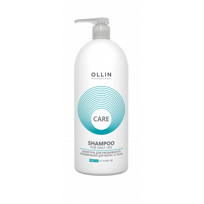 OLLIN CARE Шампунь для ежедневного применения для волос и тела НОВИНКА 1000мл OLLIN CARE Шампунь для ежедневного применения для волос и тела НОВИНКА 1000мл