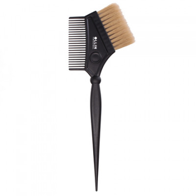 Кисть для краски с мягкой щетиной и с расческой OLLIN Professional Кисть для краски с мягкой щетиной и с расческой OLLIN Professional