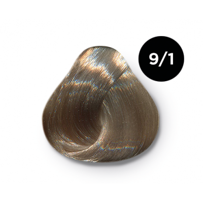 OLLIN COLOR 9/1 блондин пепельный 60мл Перманентная крем-краска для волос OLLIN COLOR 9/1 блондин пепельный 60мл Перманентная крем-краска для волос